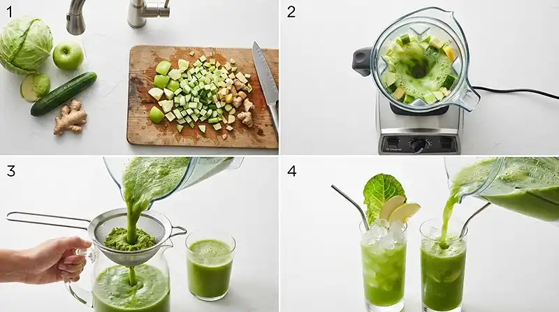 Cabbage Juice Recipe 3 How to Make Fresh Cabbage Juice at Home