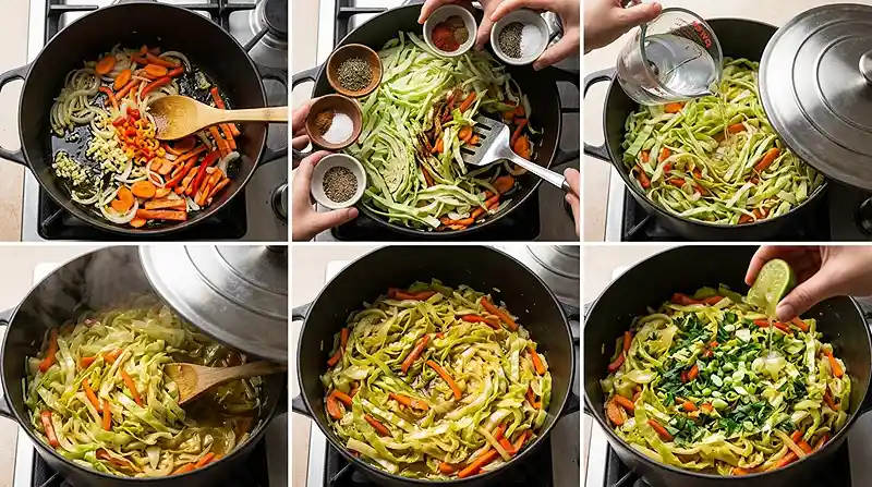 Gluten-Free Jamaican Steamed Cabbage Recipe 3 Jamaican Steamed Cabbage