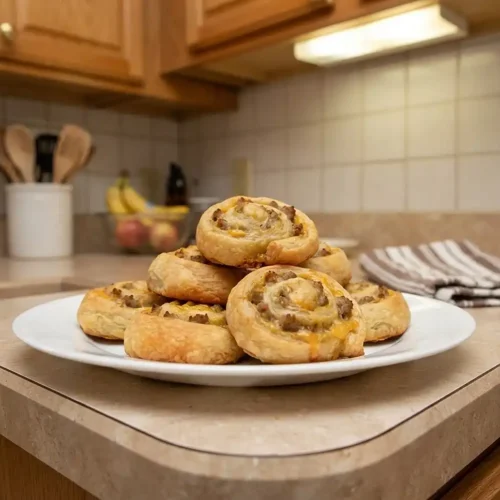 Maple Dijon Sausage Pinwheels 5 Maple Dijon Sausage Pinwheels