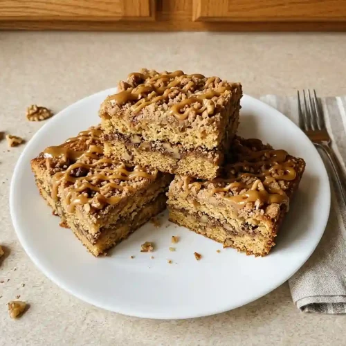Maple Walnut Coffee Cake Bars 5 Maple Walnut Coffee Cake Bars