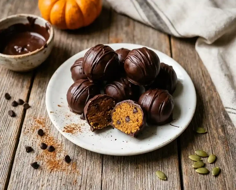 No Bake Pumpkin Bites