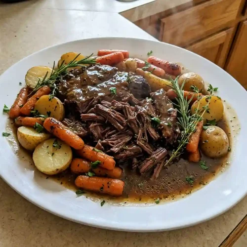Slow Cooker Apple Cider Pot Roast 5 Slow Cooker Apple Cider Pot Roast