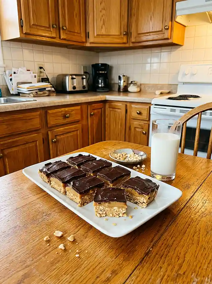 Rice Cake Snickers 4 Snickers bars