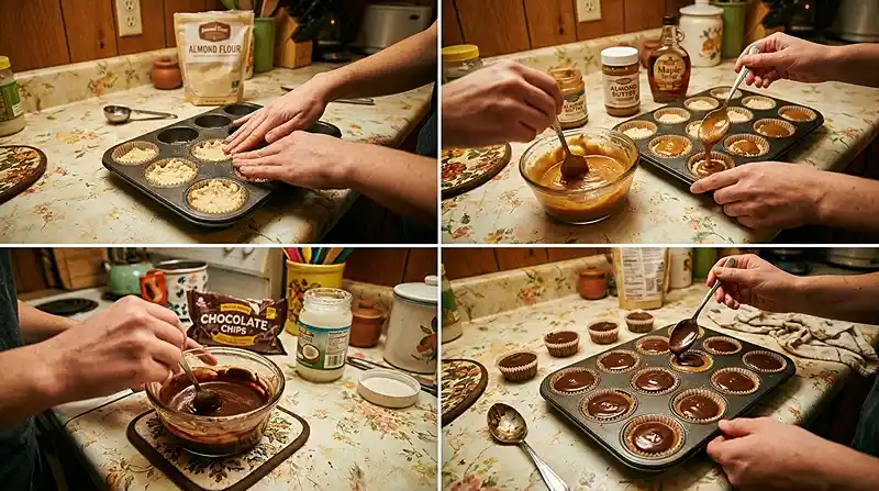 Healthy No Bake Twix Cups 3 Vegan twix recipe