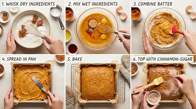 Gluten-Free Pumpkin Churro Snack Cake 3 cozy snack cake