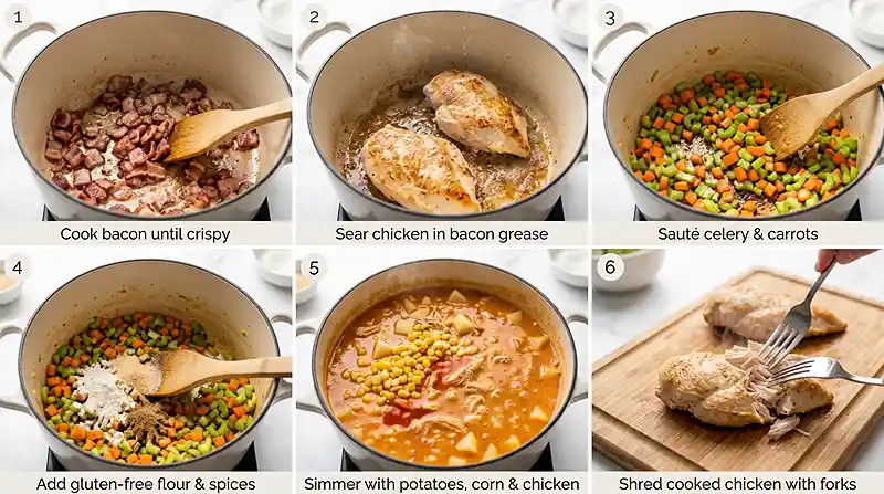 cozy soup dinner