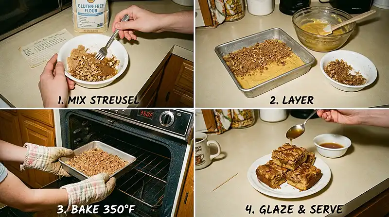 Maple Walnut Coffee Cake Bars 3 easy dessert bars