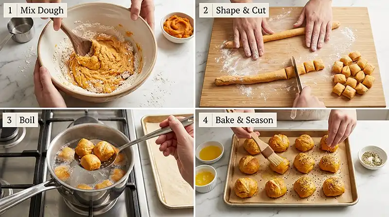 Pumpkin Ranch Pretzel Bites 3 gluten free pumpkin ranch pretzel bites