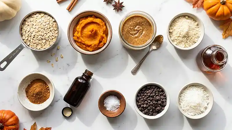 Pumpkin Spice Granola Butter Bites 2 healthy snack recipe