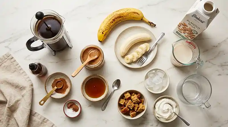 Gluten-Free Banana Bread Latte 2 how to make banana bread latte