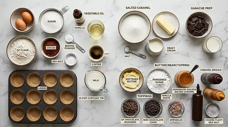 salted caramel cupcake filling​